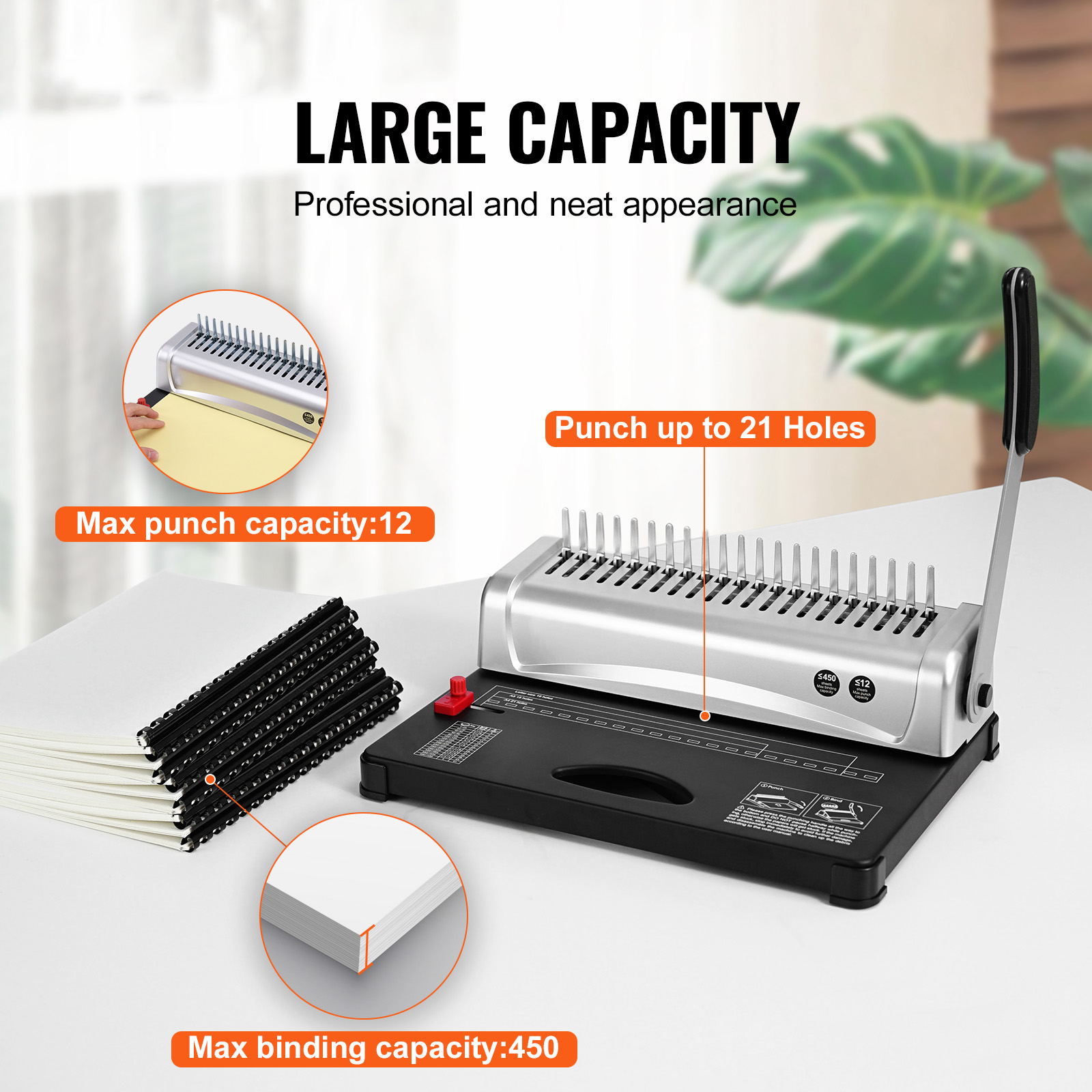 VEVOR Binding Machine Comb Bin - огляд і ціна Binding Machine Comb